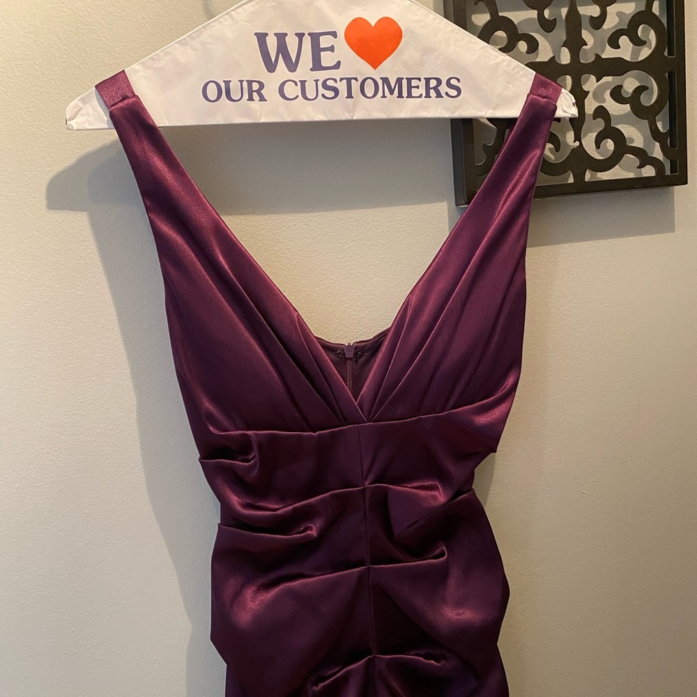 XSCAPE Evening Sleeveless Dress, Purple, Size 0